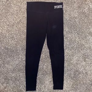 Small, black VS leggings